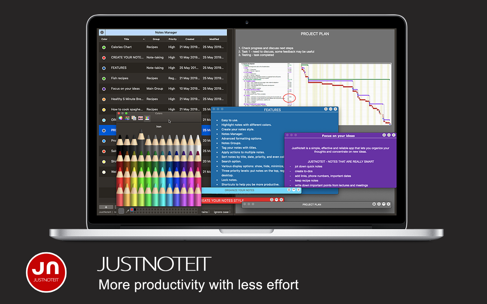 JustNoteIt - Note taking solution for professionals